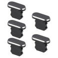 thumbnail image 1 of MasteelfCA 5Pcs Mobile Phone Dustproof Plugs Charger Port Protectors Compatible for iPhone, 1 of 7