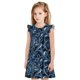 thumbnail image 1 of Fotbe Octopus Vestido de Dormir para Niñas de 3 a 10 Años, Mangas Cortas, Estilo Princesa, Pijama Camisón con Mangas Voladas-Medium, 1 of 6
