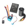 thumbnail image 4 of Motor Sin Escobillas 3650 3100kv Con una Tarjeta de Programacióc Esc Sen Escobillas 80a para 1/8 1/10 Barco de automóvil RC Barco de bote, 4 of 7