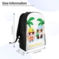 thumbnail image 4 of Haiem Gnomes Summer Beach1 Backpack - Stylish and Durable 15-inch Laptop Backpack with Waterproof Oxford Fabric, 4 of 8