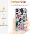 thumbnail image 4 of Hippie Skeleton Clear Case for Samsung Galaxy S21 Plus,Aesthetic Art Design Case for Men Women,Unique Trendy Transparent TPU Bumper Case Cover, 4 of 5