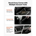 thumbnail image 3 of VEVOR Shop Vac, 2.6 Gallon Dry Shop Vacuum, 2.5 Peak HP Portable with 800W Input Power, Various Nozzles, 1.25in Diameter x 4ft Hose, 9.2ft Cord for Home, Garage, Jobsite, Workshop, Black Orange, 3 of 9