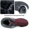 thumbnail image 3 of Ecetana Women Snow Boots Winter Shoes Slip On Boots for Women Waterproof Booties Comfortable Outdoor Anti Slip Shoes, 3 of 7