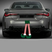 Luoshdecor Elf Legs for Christmas Tree Decorations ,Knit Cotton Christmas Elf Legs for Fireplace Car Xmas Tree Decorations