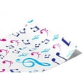 thumbnail image 2 of Rwraps Music Pastel Notes Matte Vinyl Film Wrap 59in x 1ft Vinyl Vehicle Car Film Sheet Roll, 2 of 9