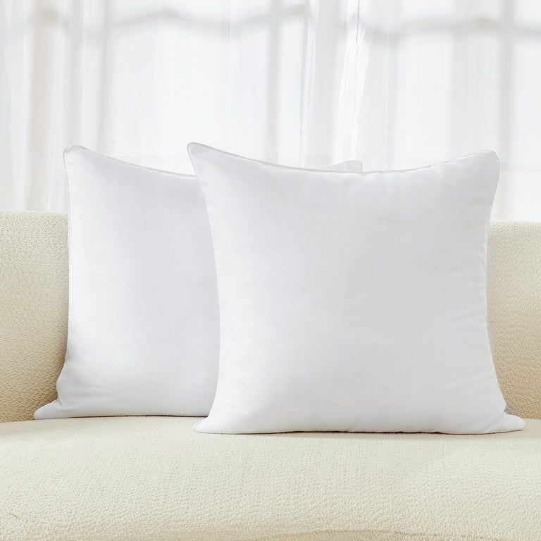 Deconovo Stuffer Pillow Inserts Decorative Pillows 16x16 inch Decorative  Pillow Covers 2 Pcs 