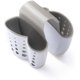 thumbnail image 1 of Soporte para esponja de cocina para fregadero, escurridor de jabón, cesta colgante, caja de almacenamiento, cesta de drenaje (gris), 1 of 5