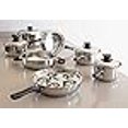 thumbnail image 2 of Vapo-Seal 7 Ply T304 17 pc Stainless Steel Cookware Set, 2 of 4