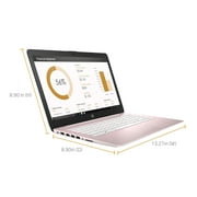 HP Stream 14 Laptop, Intel Celeron N4000, 4GB SDRAM, 32GB eMMC, Office 365 1yr, Rose Pink