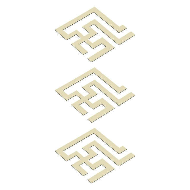 Autocollant Taille, Sticker Mural Unique à la Mode avec une Viscosité Élevée pour la Chambre d'Or