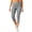 Gray, variant on Ltctricy Capri Leggings for Women Stretchy High Waisted Slim Fit Yoga Pants Casual Workout Pants for Gym Running(Purple,X-Large)