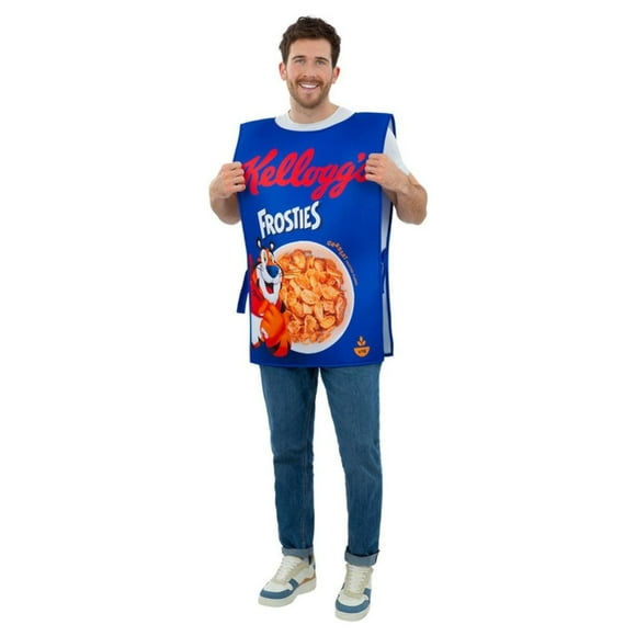 Kelloggs Costume de Boîte de Céréales Frostties pour Adulte
