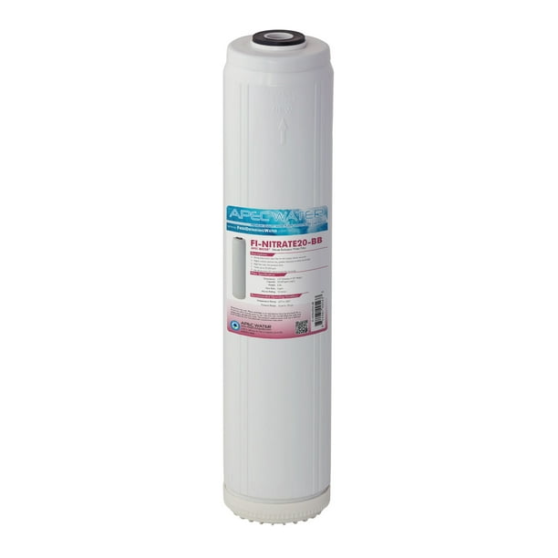 APEC 20" High Flow Nitrate Reduction Specialty Water Filter, Big Blue