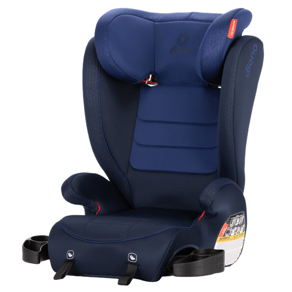 Diono Monterey 2XT Latch 2-in-1 Expandable Booster Car Seat, Blue