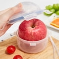 thumbnail image 3 of Contenedor Pequeño de Almacenamiento de frutas y Verduras, Contenedor de Almacenamiento de Cebolla de PlásTico Apto para Lavavajillas con Tapa para Manzana, 3 of 7