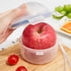 thumbnail image 4 of Contenedor De Almacenamiento De Cebolla De Plástico, Contenedor De Almacenamiento De Frutas Y Verduras Pequeño Apto Para Microondas Para Manzana, 4 of 7