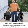 thumbnail image 6 of Evenflo Otto+ Travel System with LiteMax Infant Car Seat, Chia Black, 6 of 10