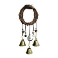 thumbnail image 1 of SIfdSeng Get it Fast Witchy Chic Door Handle Decor Boho Rope & Bell Hanging Home, 1 of 9