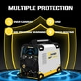thumbnail image 6 of SSIMDER MIG Welder 200A Plasma Cutter Welder Combo 10 in 1 multiprocess welder Pulse MIG/Gas MIG/Flux Core/HF TIG/Stick/Cut Aluminum Welder Welding Machine for Home DIY Outdoor, 6 of 8