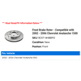 thumbnail image 2 of Front Brake Rotor - Compatible with 2002 - 2006 Chevy Avalanche 1500 2003 2004 2005, 2 of 2