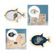 thumbnail image 1 of Kids Busy Board Lentejuelas Sensory Busy Board Accesorios Para Juguetes De Viaje 2x Salvador Dali Material de tablero ocupado, 1 of 10