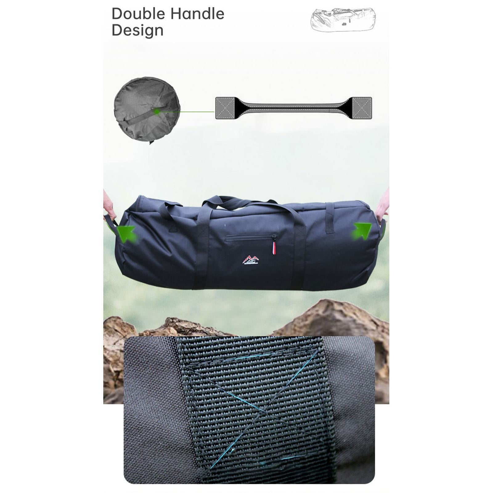 Clearance Equipment package under $20,Tent Bag Tent Storage Bag Zipper Duffel Bag With Handles Heavy Loading Foldable Anti Camping Tent Storage Bag Carrying Case 2PC