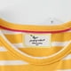 thumbnail image 4 of Vestido de niña REDARER con bordado de rayas – Algodón, manga corta, informal, con apliques, talla 4-5 años, 4 of 5
