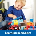 thumbnail image 2 of Learning Resources 1-2-3 Build It! Rocket-Train-Helicopter, Engineering Toys, Ages 2+, 2 of 7