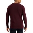 thumbnail image 2 of Alfani Mens Cable Knit Crewneck Crewneck Sweater, 2 of 2