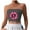 Gray, variant on Alkepwun Breast Cancer Awareness Women's Strapless Bandeau Seamless Bra Non-Padded Wireless Tube Top