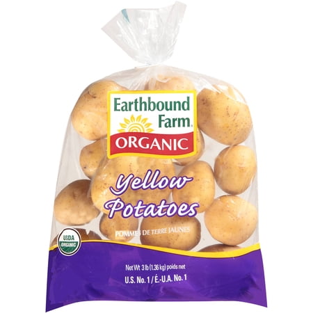 Organic Yellow Potatoes, 3 lbs