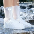 thumbnail image 5 of Homerr Shoe Covers Rainproof Shoe Covers 2Pcs Rain Non slip Button Closure High Tube Outdoor Shoes Protector Waterproof Covers for Hiking, 5 of 9