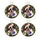 thumbnail image 1 of Adornos navideños Navidad Listado de madera Guirnalda de perro Decoración de árbol de Navidad de madera Wmkox8yii gf8848, 1 of 8