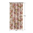 thumbnail image 5 of Pioneer Flower Floral Print Pattern Shower Curtain 36"x72" ,Bathroom Decorative Shower Curtains Set with 12 Hooks,Modern Waterproof Washable Shower Curtain, 5 of 6