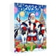 thumbnail image 3 of Calendario de Adviento de Navidad 2024 | Calendario de cuenta regresiva de 24 días con adornos de vacas | Figuras de vacas de plástico y accesorios colgantes, 3 of 9