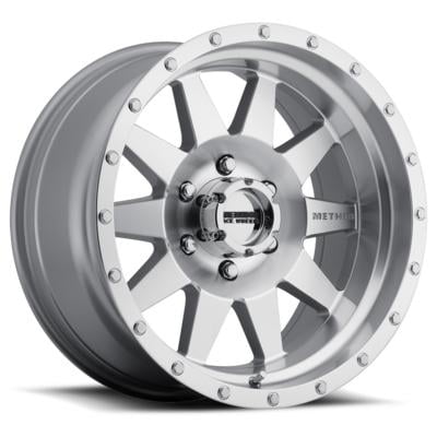 Method Race Wheels MR301 The Standard, 18x9, +18mm Offset, 8x180, 130.81mm Centerbore, Machined/Clear