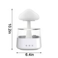 thumbnail image 3 of TIMIFIS Colorful And Rain Humidifier Light, Aroma Diffuser Atmosphere Light, Rain Rain Drop Humidifier, Diffuser To Help Sleep, Rain Sound Accompanied By Sleep, -, 3 of 7