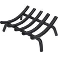 thumbnail image 1 of Grille de Cheminée Ronde en Acier Solide /Bar Robuste en Fonte Forgée pour Intérieur Extérieur Support de Poêle à Bois Accessoires de Cheminée de Camping, 1 of 7