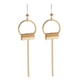 thumbnail image 1 of Joyería de pendientes colgantes de gota de círculo geométrico simple Jinwen Pendientes De La Manera, 1 of 8
