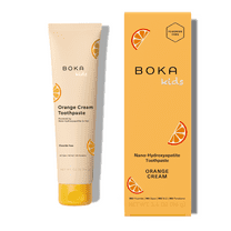 Boka Fluoride Free, Nano-Hydroxyapatite Kids Toothpaste, Orange Cream, 3.4oz