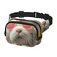 thumbnail image 2 of Disketp Floral Sunglasses Cat Art Riñonera de Doble Capa, Bolsa de Cintura Ajustable para Viajes, Correr y Senderismo, Riñonera Ligera para Hombre y Mujer, 2 of 9