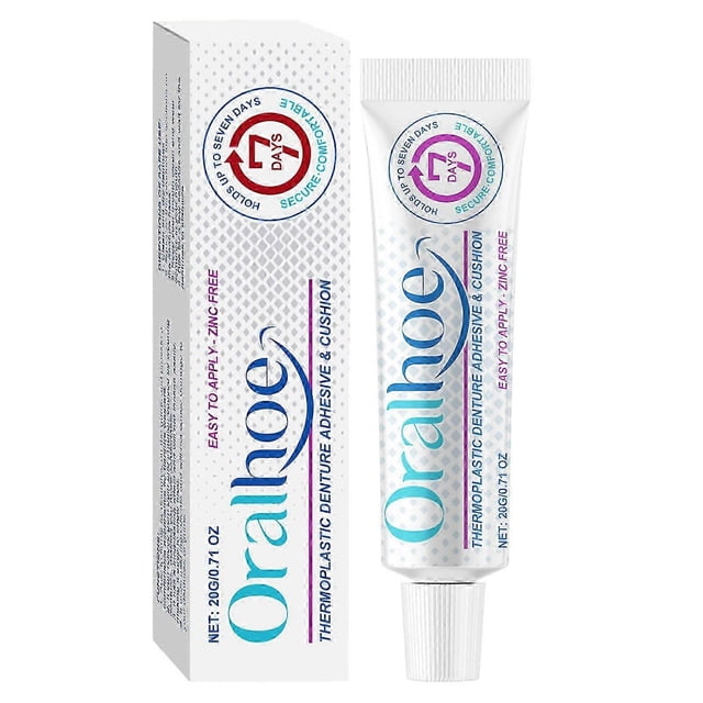 Super Grip Denture-Adhesive Cream Waterproof Denture-Adhesive Cream for Refitting Tightening-Dentures
