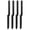 Black-4pcs, variant on Heavy Duty Steel Fence Post Repair Kit, Ground Spike Anchor Stakes for Leaning and Broken Fence Post Fixing