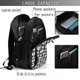 thumbnail image 4 of Balery Husky Mochila con carga USB para hombre y mujer - Mochila impermeable y antirrobo para laptop con puerto USB para viajes, trabajo, 4 of 7