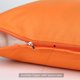thumbnail image 4 of Funda de almohada cuadrada de Color sólido, funda de almohada de cojín, 2 uds., 4 of 8