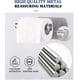 thumbnail image 5 of Portarrollos de papel higiénico autoadhesivo - Portarrollos de papel higiénico de acero inoxidable de 3 m, 5 of 5