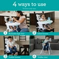 thumbnail image 4 of Infantino Grow-with-Me 4-in-1 Convertible High Chair, 6-36 Months, Husky, 4 of 14