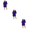 thumbnail image 2 of Qarigey Vestido informal para mujer, a la moda, con mangas acampanadas, suelto, acampanado, túnica, cuello en V, vestidos de playa, , Type1 NO1, 2 of 6