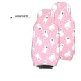 thumbnail image 6 of Sikiie Pink Cartoon Bear Car Seat Protector 2 Pack Car Seat Cushion Mat, Car Seat Covers for SUV, Truck, Van, 6 of 7
