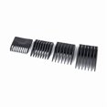 thumbnail image 4 of 4pcs Barber Hair Clipper Limit Comb Replacement Guide Comb for Moser 1400 Series, 4 of 4